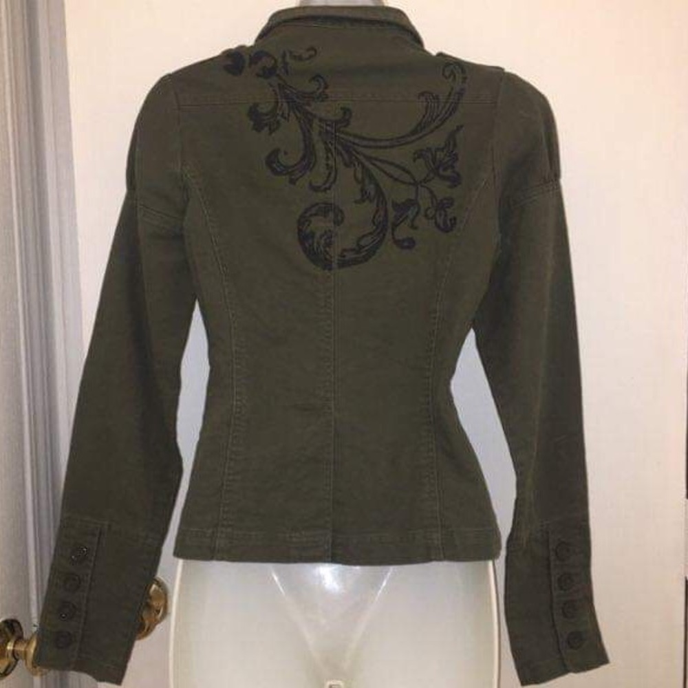 Morbid Threads Vintage Utility Jacket Size Small - Picture 9 of 11